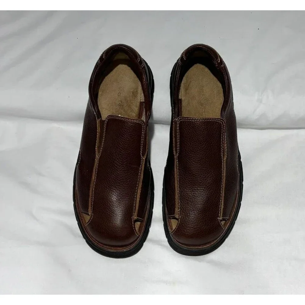Men's Duck Head Leather Slip-On Shoes  Size 9.5